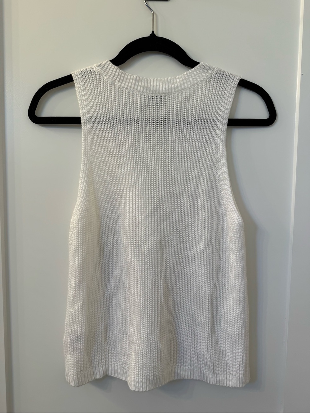 Gentle Fawn White Sleeveless Knit Tank
